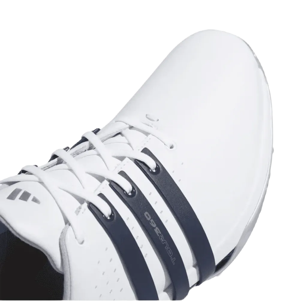 Adidas Tour360 24 Golf Shoes - White/Navy