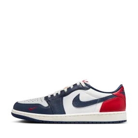 Air Jordan 1 Low OG 'Gym Red & Midnight Navy'