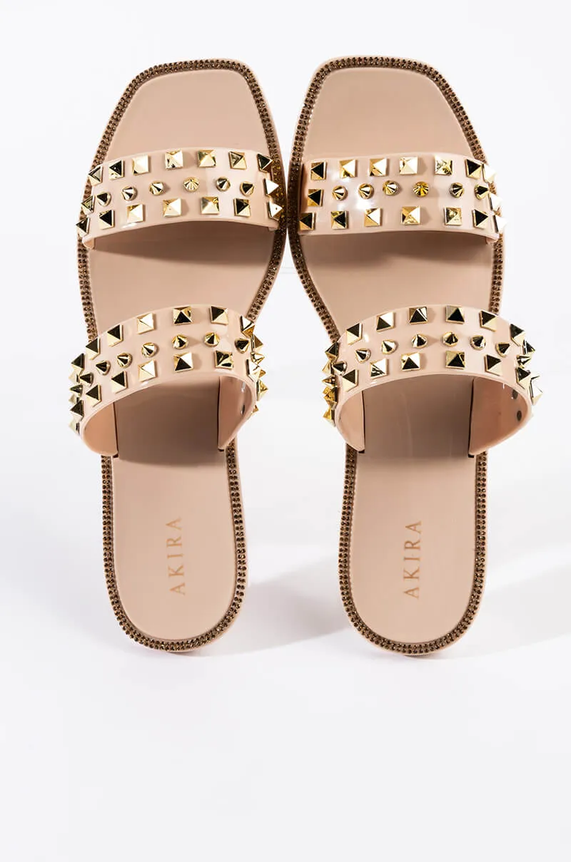 ALL DAY LONG FLAT SANDAL IN NUDE