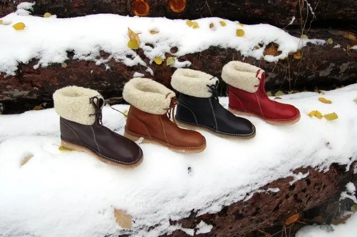 ARIA™ | Cozy Vintage Winter Boots