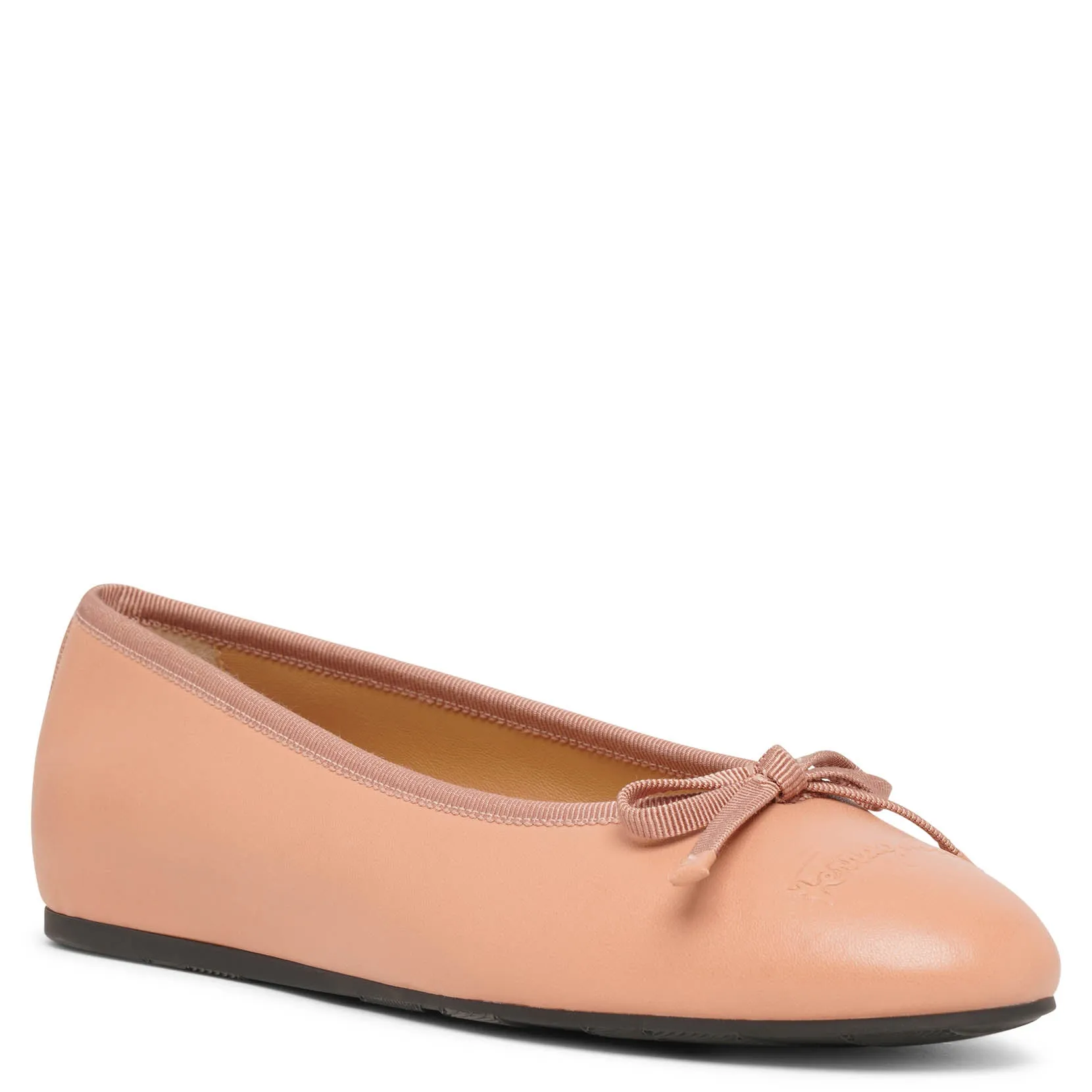 Ballerina new blush leather flats