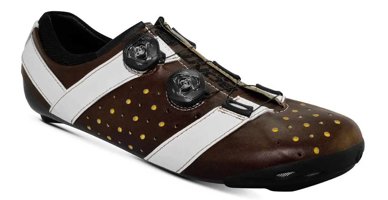 Bont Road Shoes Vaypor   Brown/White Stripes