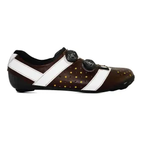 Bont Road Shoes Vaypor   Brown/White Stripes