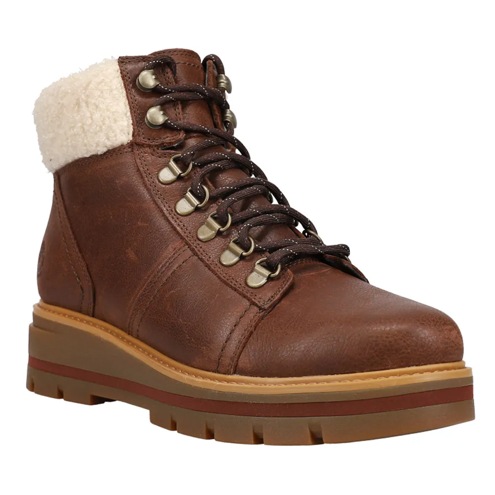 Cervinia Valley Waterproof Round Toe Lace Up Winter Boots