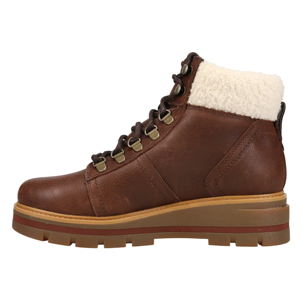 Cervinia Valley Waterproof Round Toe Lace Up Winter Boots