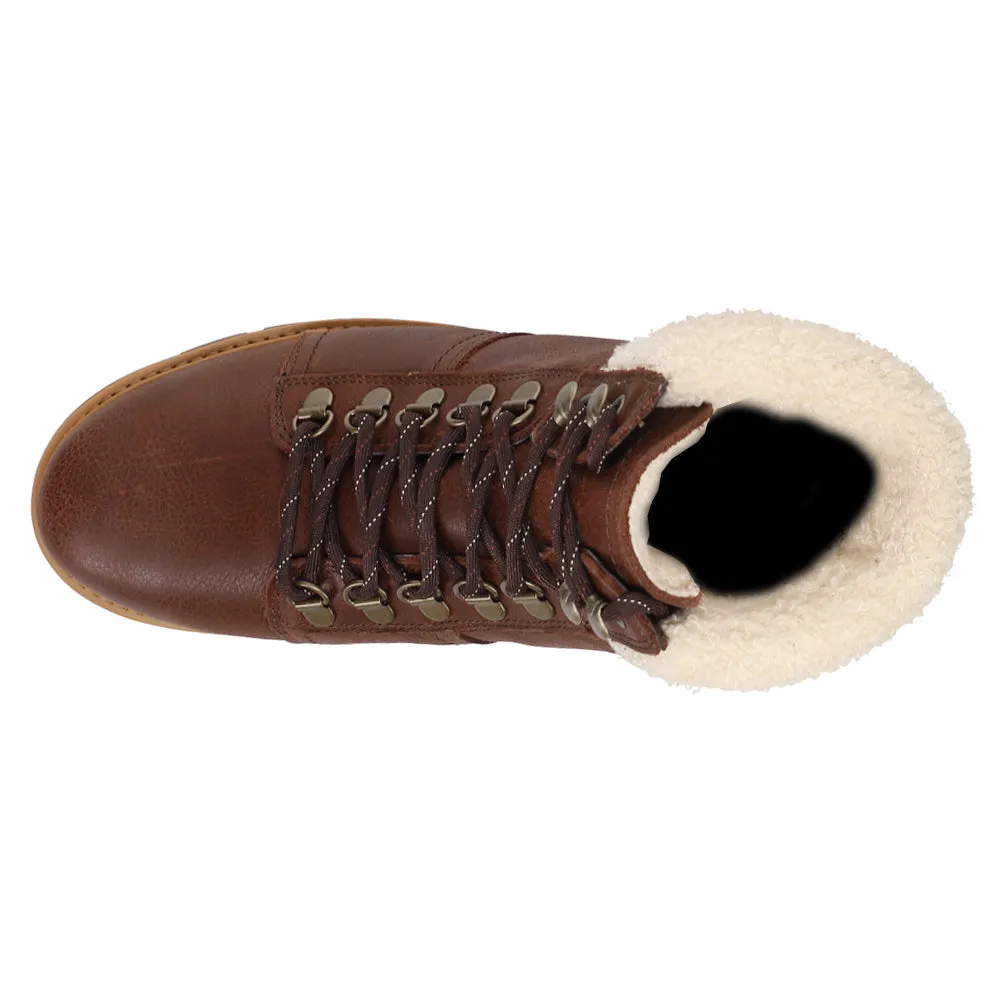 Cervinia Valley Waterproof Round Toe Lace Up Winter Boots