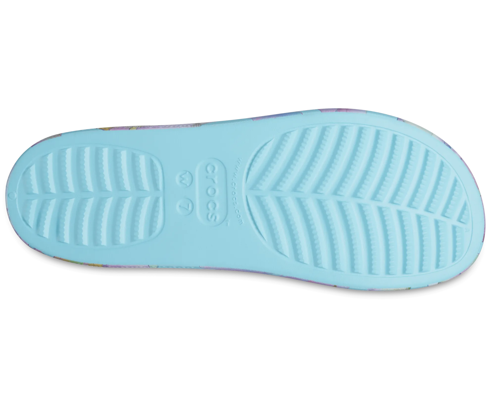 Classic Platform Palm Print Slide