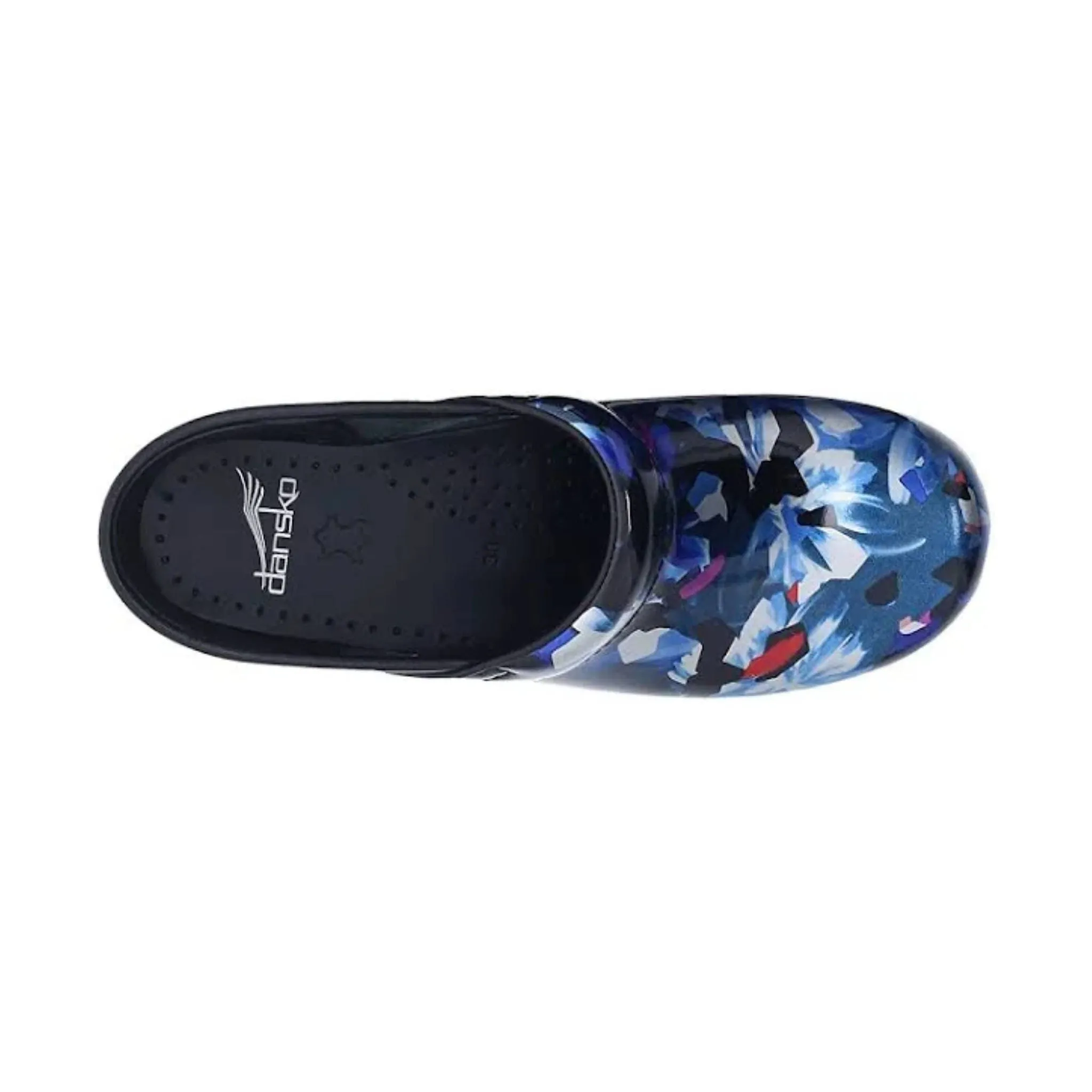 Dansko Women's Professional - Graphic Floral Patent - ONLINE STORE CREDIT/EXCHANGE ONLY