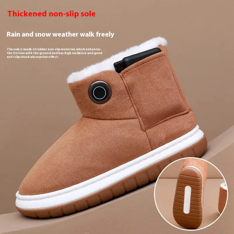 Electric Heated Boots with Rechargeable Heating Technology for Ultimate Winter Comfort
