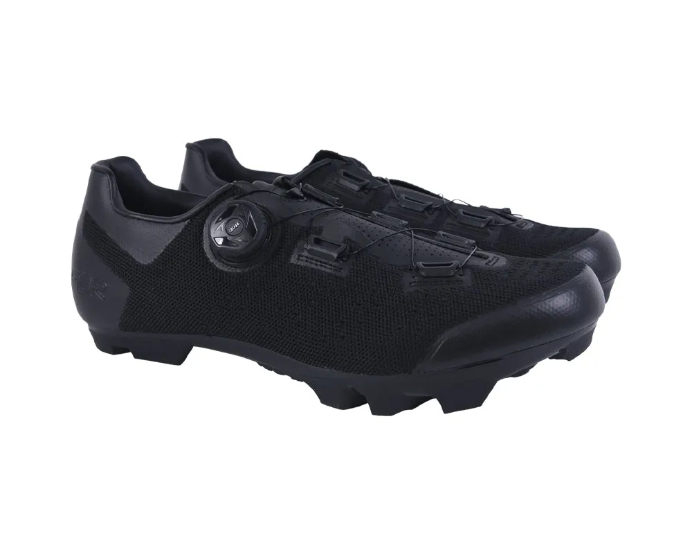 FLR F-70 Knit MTB & Gravel Shoes - Black