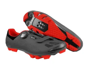 FLR F-70 MTB & Gravel Shoes - Black/Red