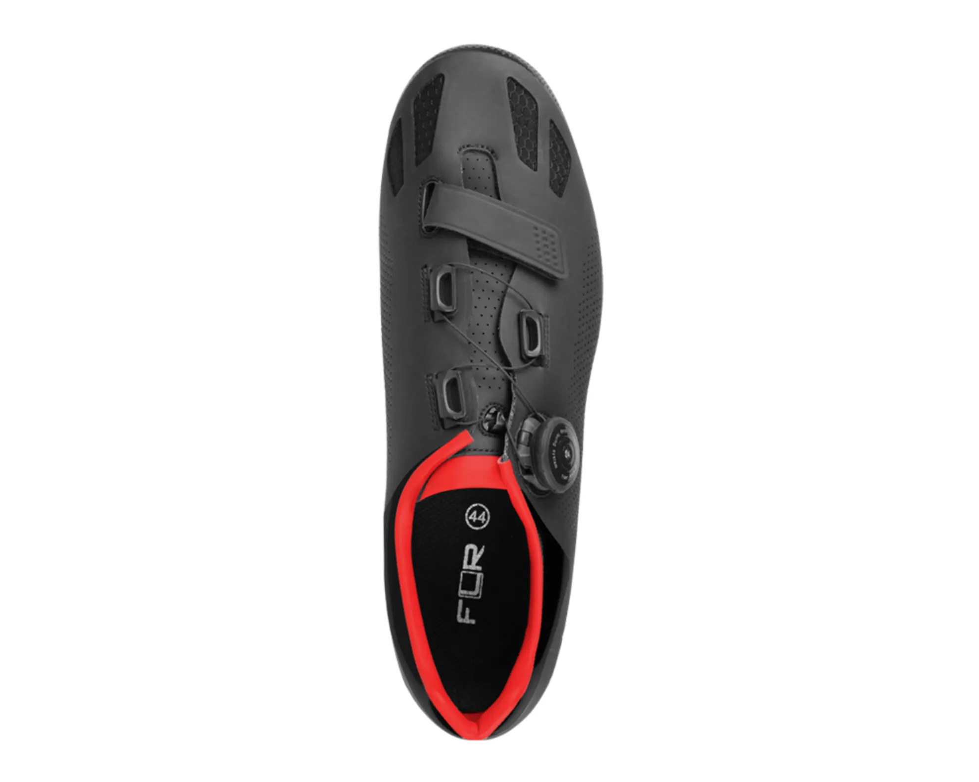 FLR F-70 MTB & Gravel Shoes - Black/Red