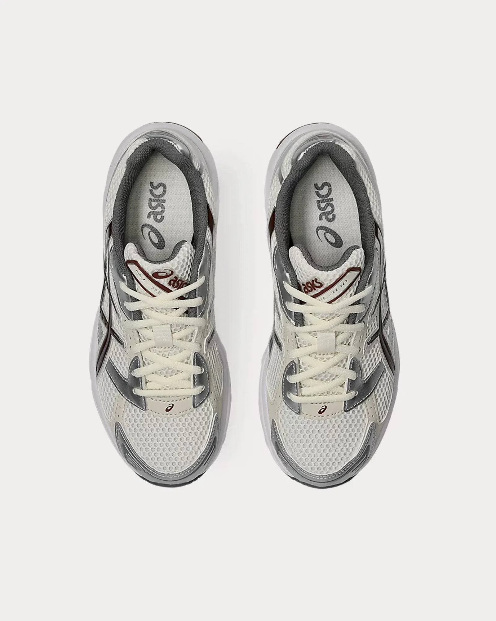 Gel-1130 Cream / Reddish Brown Low Top Sneakers