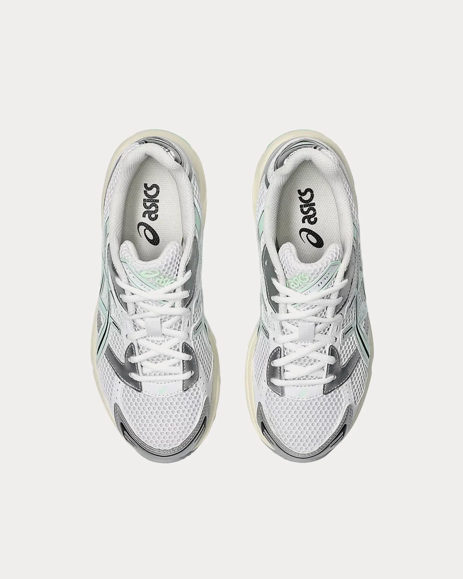 Gel-1130 White / Mint Tint Low Top Sneakers