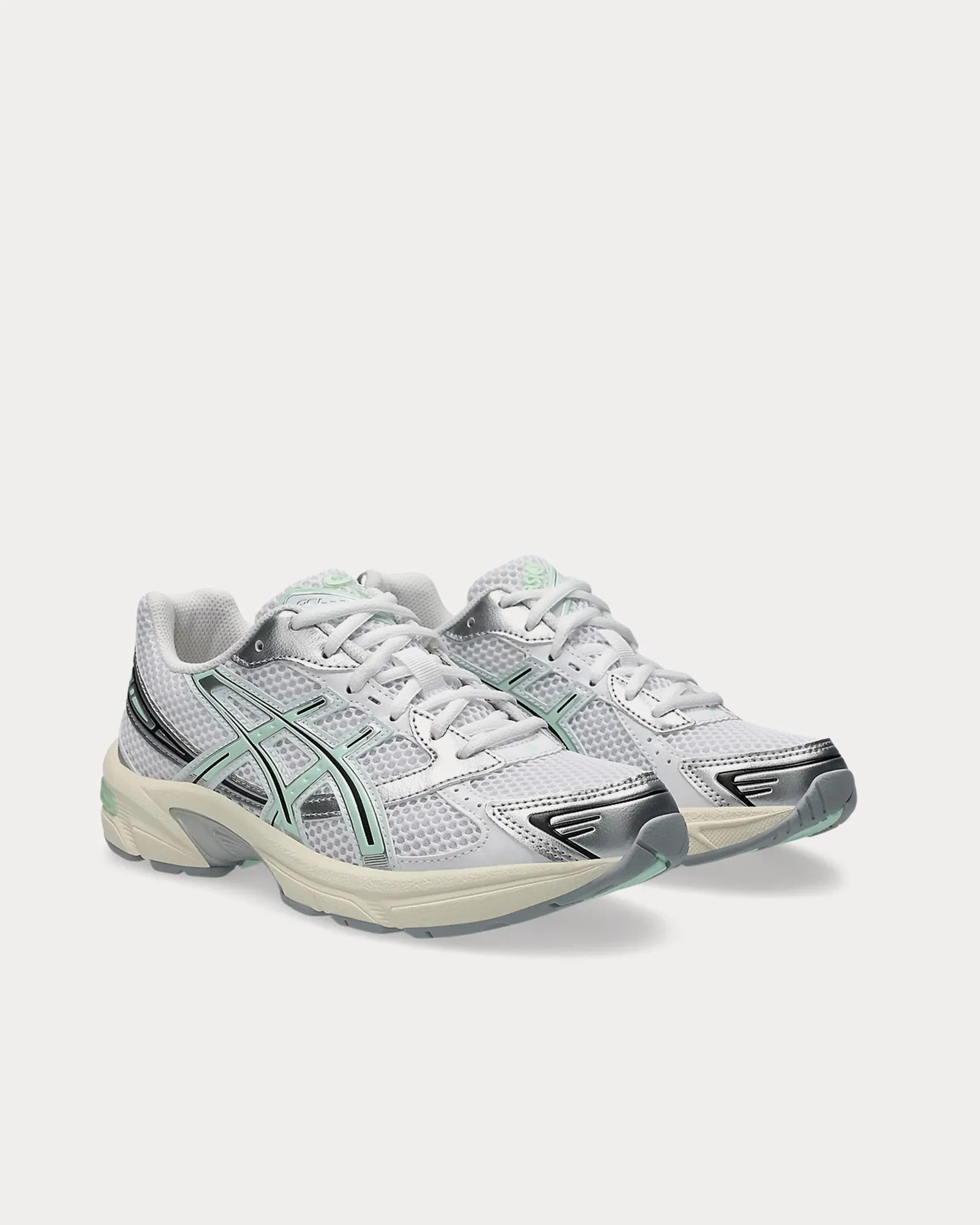 Gel-1130 White / Mint Tint Low Top Sneakers