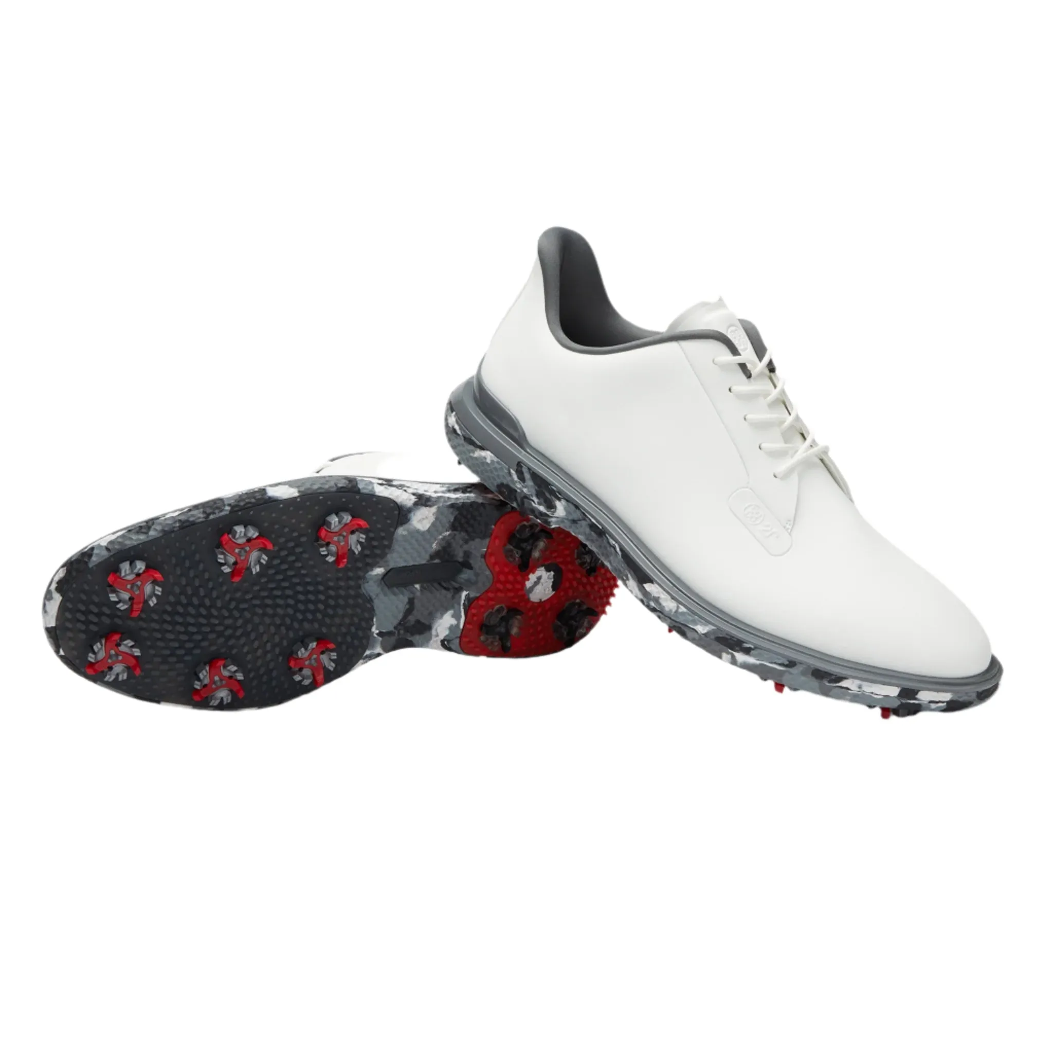 G/Fore Men's Gallivan2r G/Lock Camo Sole Golf Shoe - Snow/Charcoal Camo