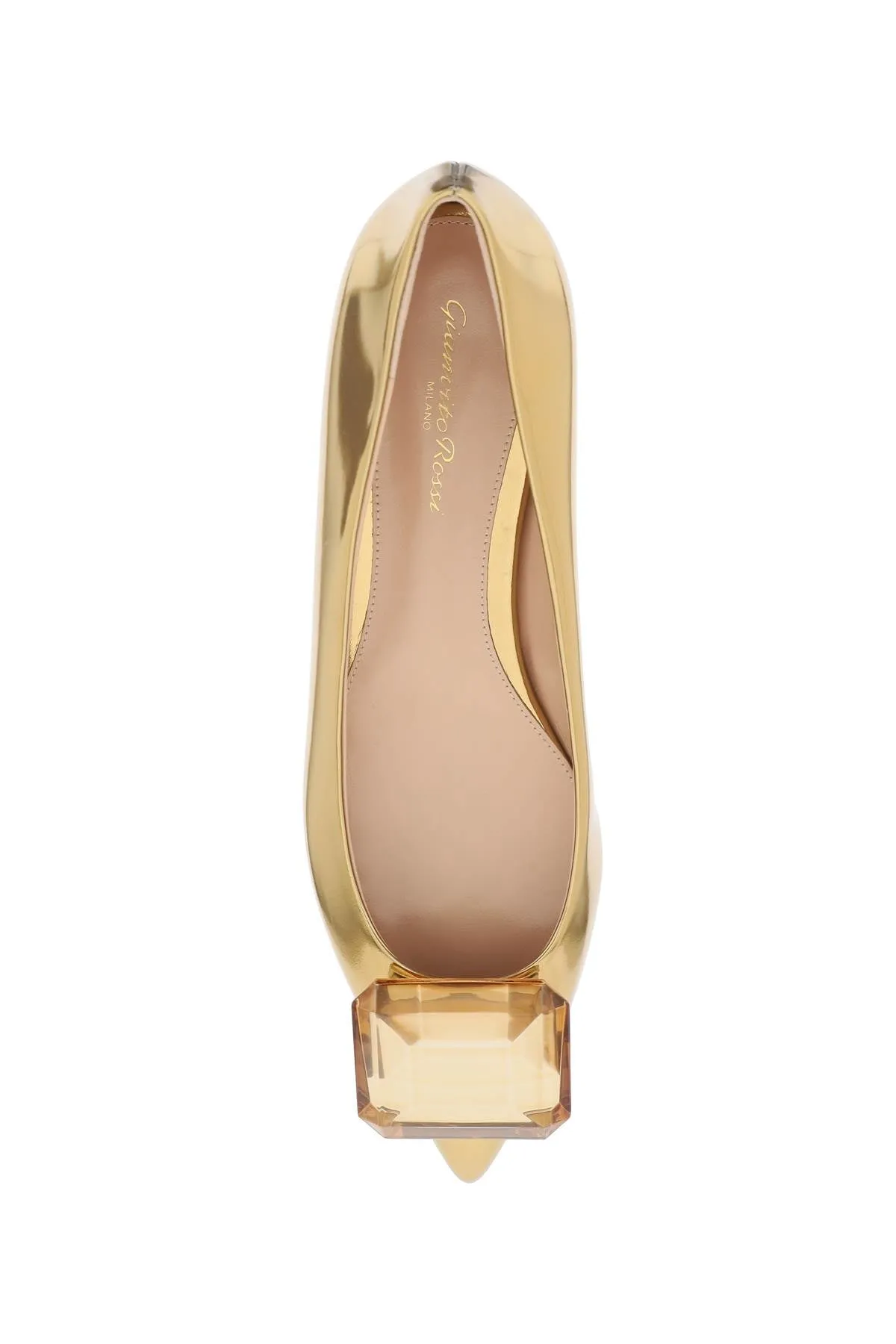 Gianvito rossi jaipur ballet flats G22131 05RIC MET MEKONG