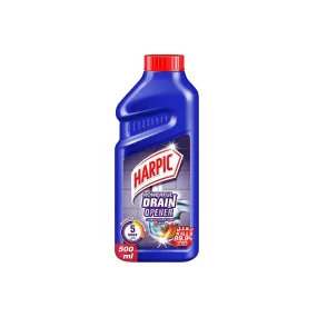 Harpic Powerful Drain Opener Gel For Bathroom, Basins, Toilet & Kitchen, 500ml