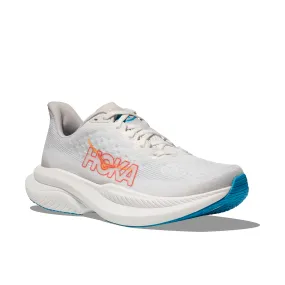 Hoka Womens Trainer Mach 6 White/Nimbus Cloud