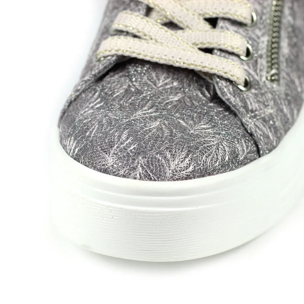 Lunar Layne Ladies Zip Side Sneaker