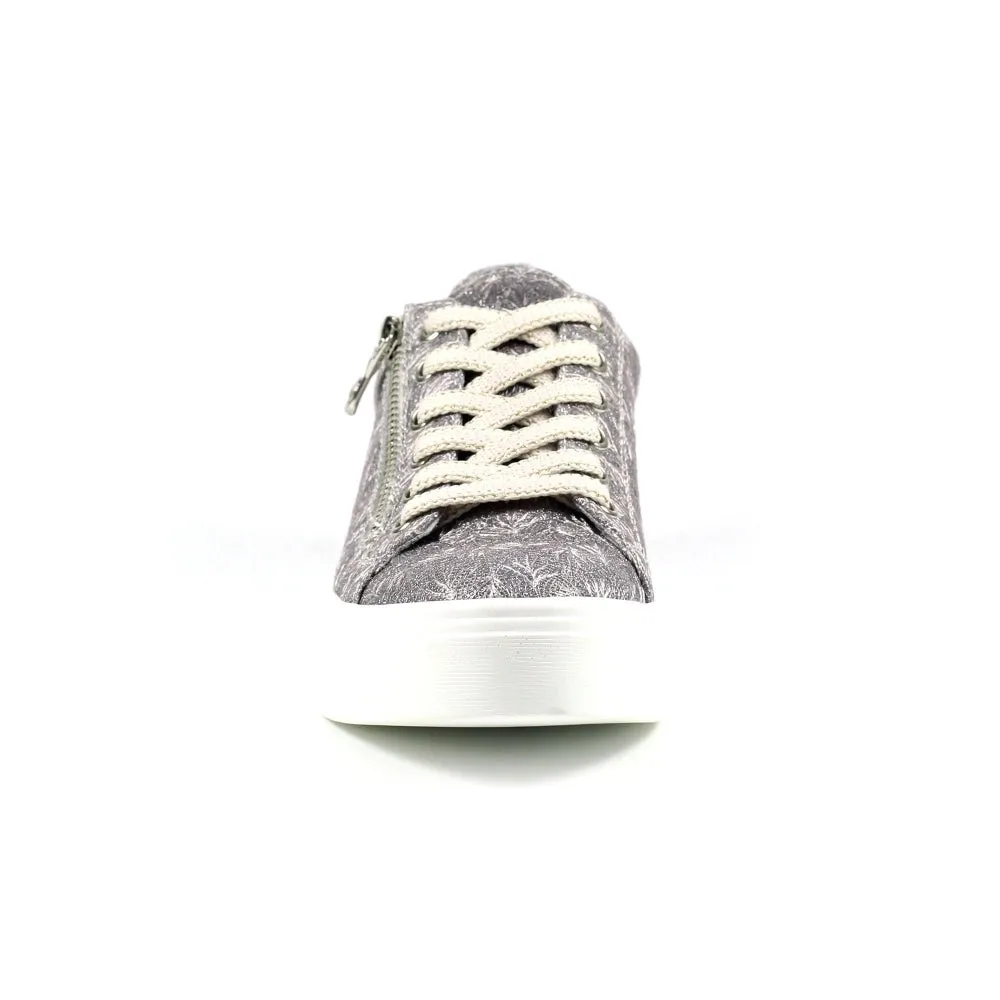 Lunar Layne Ladies Zip Side Sneaker