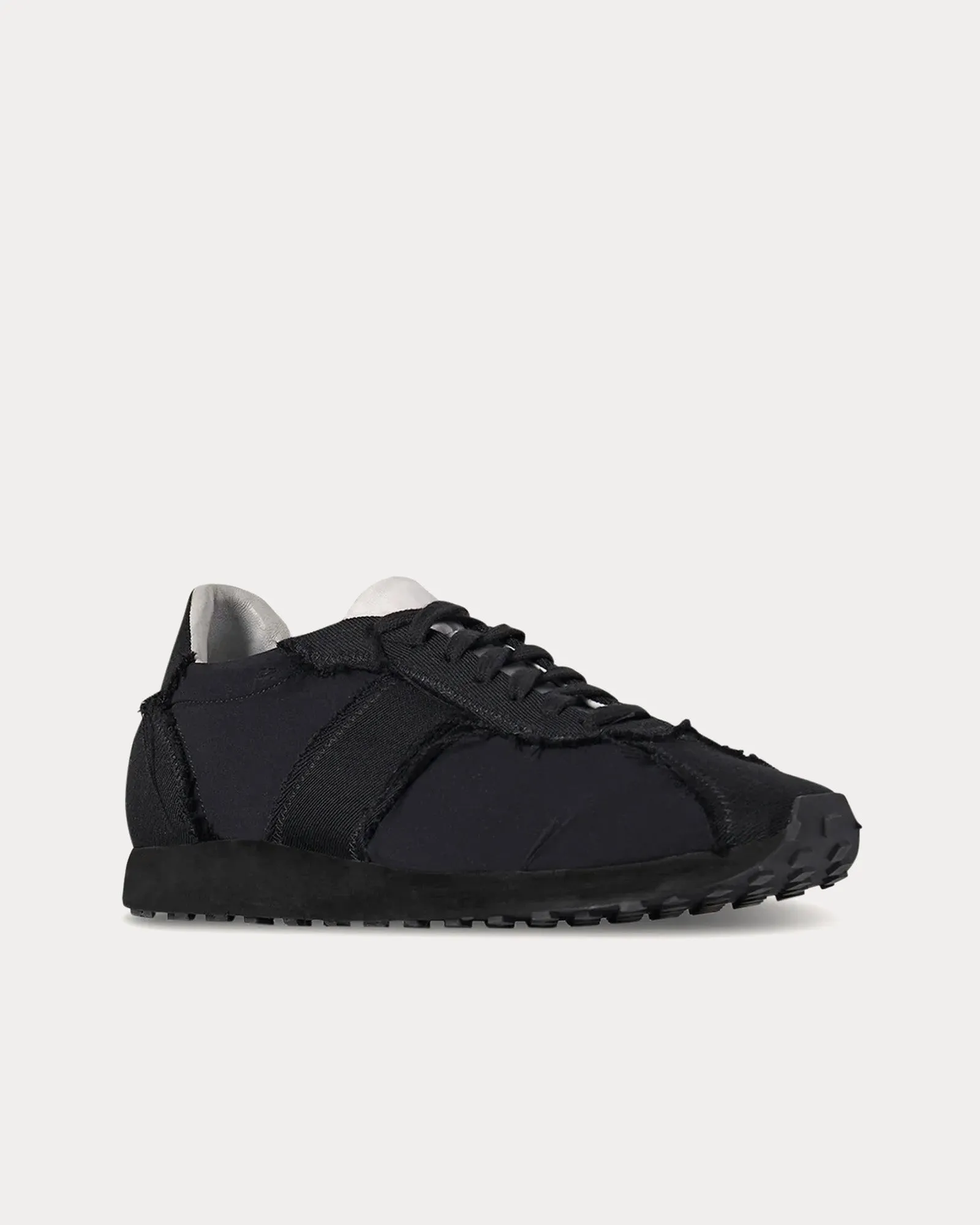 Mica Wool & Nylon Black / Light Grey Low Top Sneakers