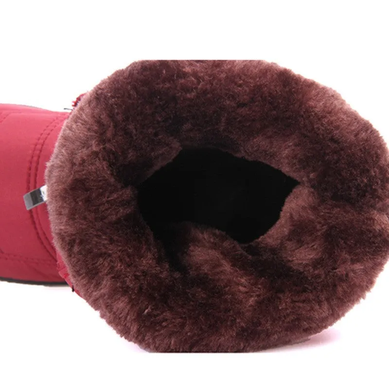 Mid-Calf Down Waterproof Ladies Snow Boat