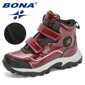 New Designers Winter Boys Snow Boots Ankle Kids Boots
