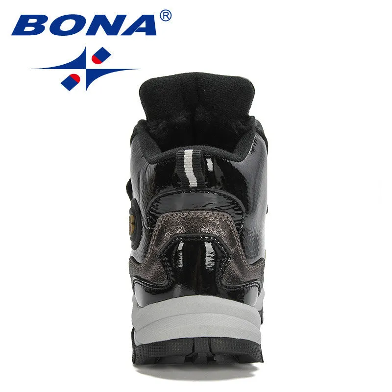 New Designers Winter Boys Snow Boots Ankle Kids Boots