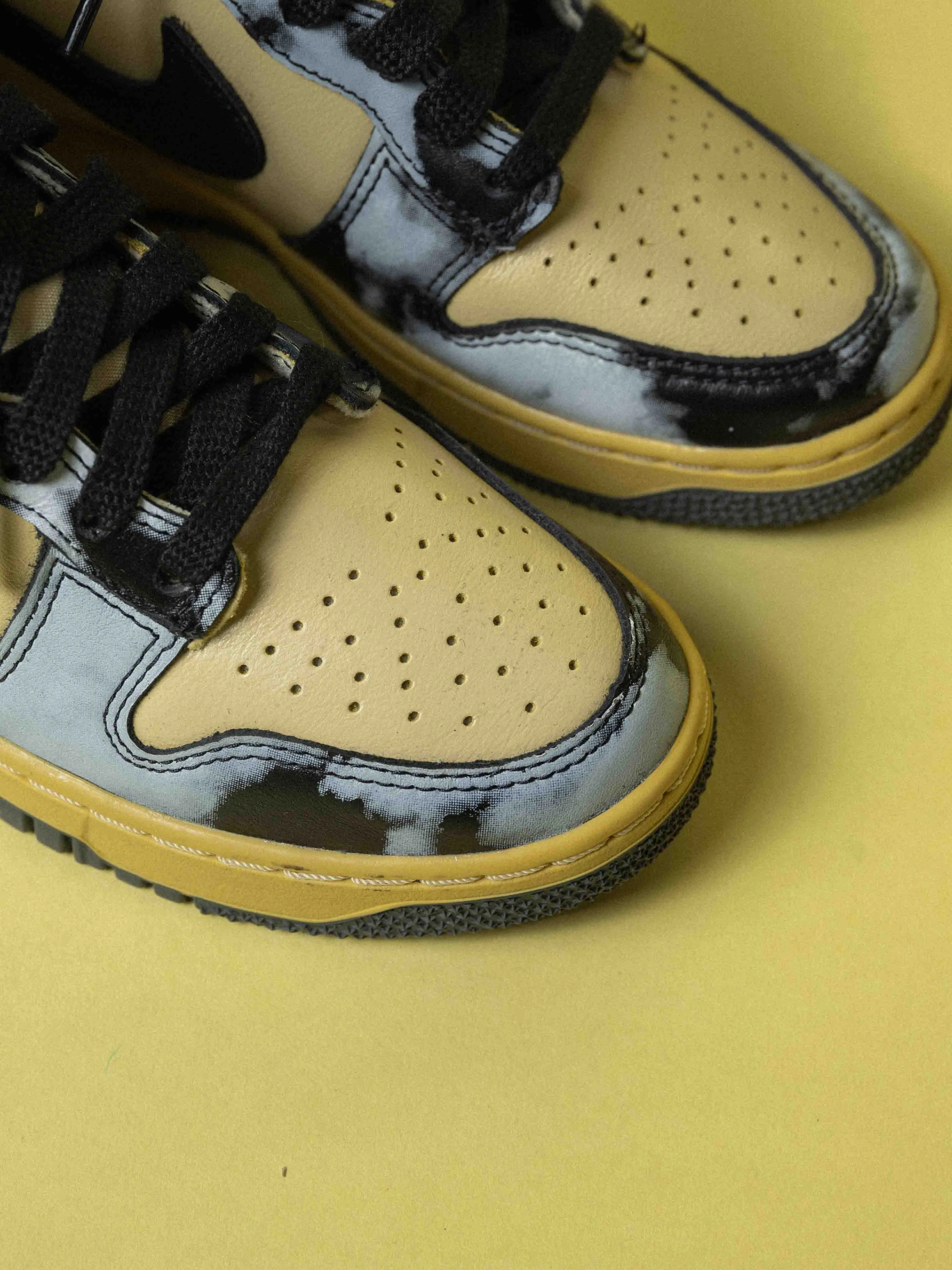 Nike Dunk High 1985 Black Acid Wash