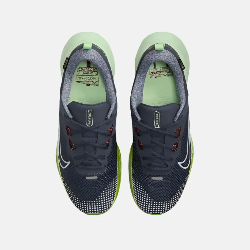 Nike Juniper Trail 2 GORE-TEX Men's Trail-Running Shoes -Thunder Blue/Vapour Green/Chlorophyll/Light Armoury Blue