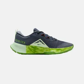 Nike Juniper Trail 2 GORE-TEX Men's Trail-Running Shoes -Thunder Blue/Vapour Green/Chlorophyll/Light Armoury Blue