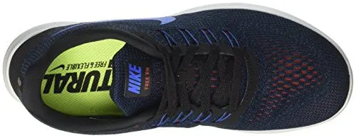 Nike Mens Free Run Navy Black Mesh Trainers 11 US
