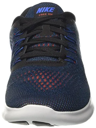 Nike Mens Free Run Navy Black Mesh Trainers 11 US