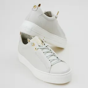 Paul Green Ivory Leather Trainers