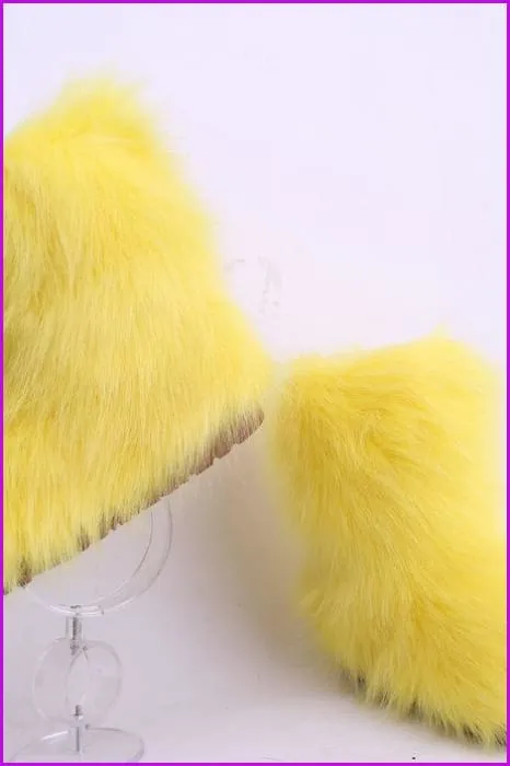 [Pre-sale] Kids Faux Fur Winter Boots F201
