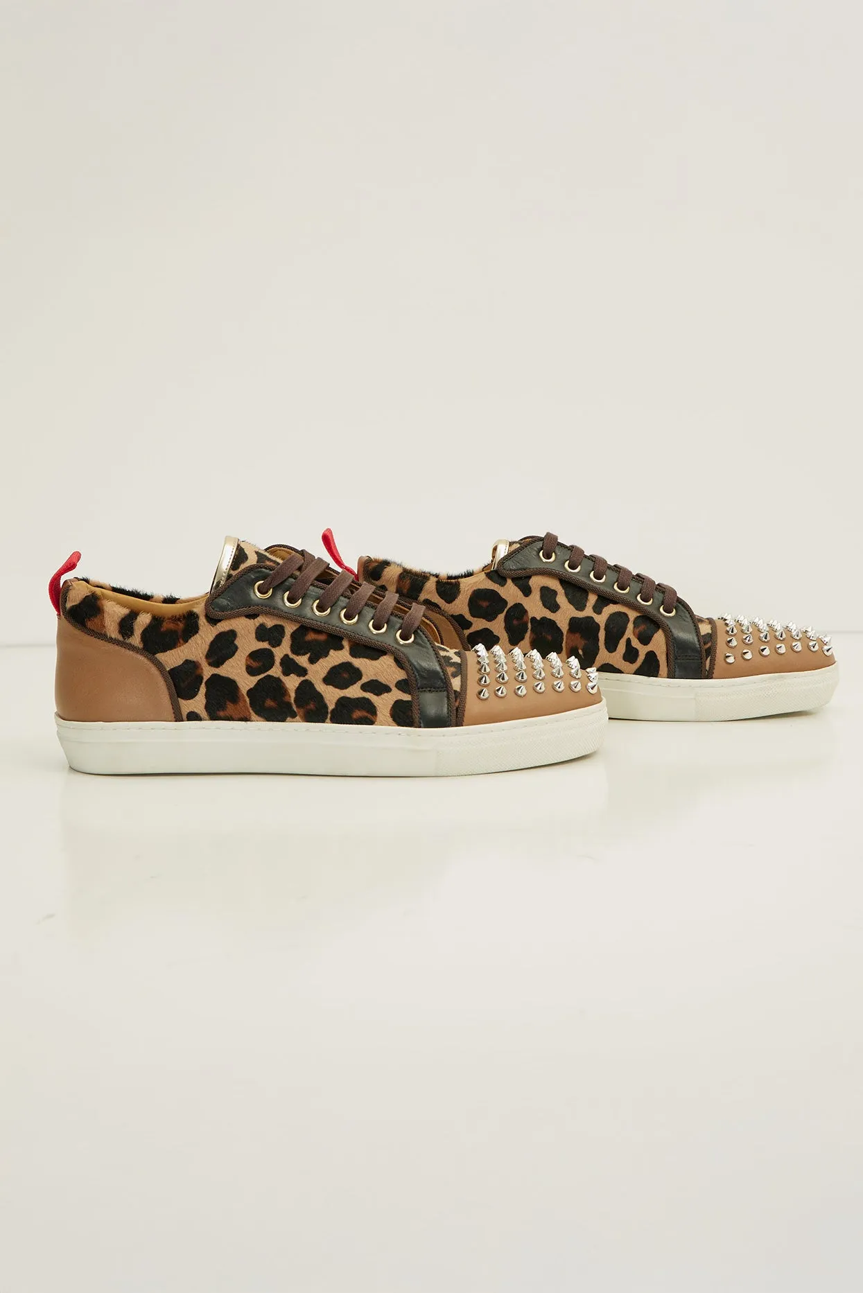 Punk Rocker Sneakers- Leopard