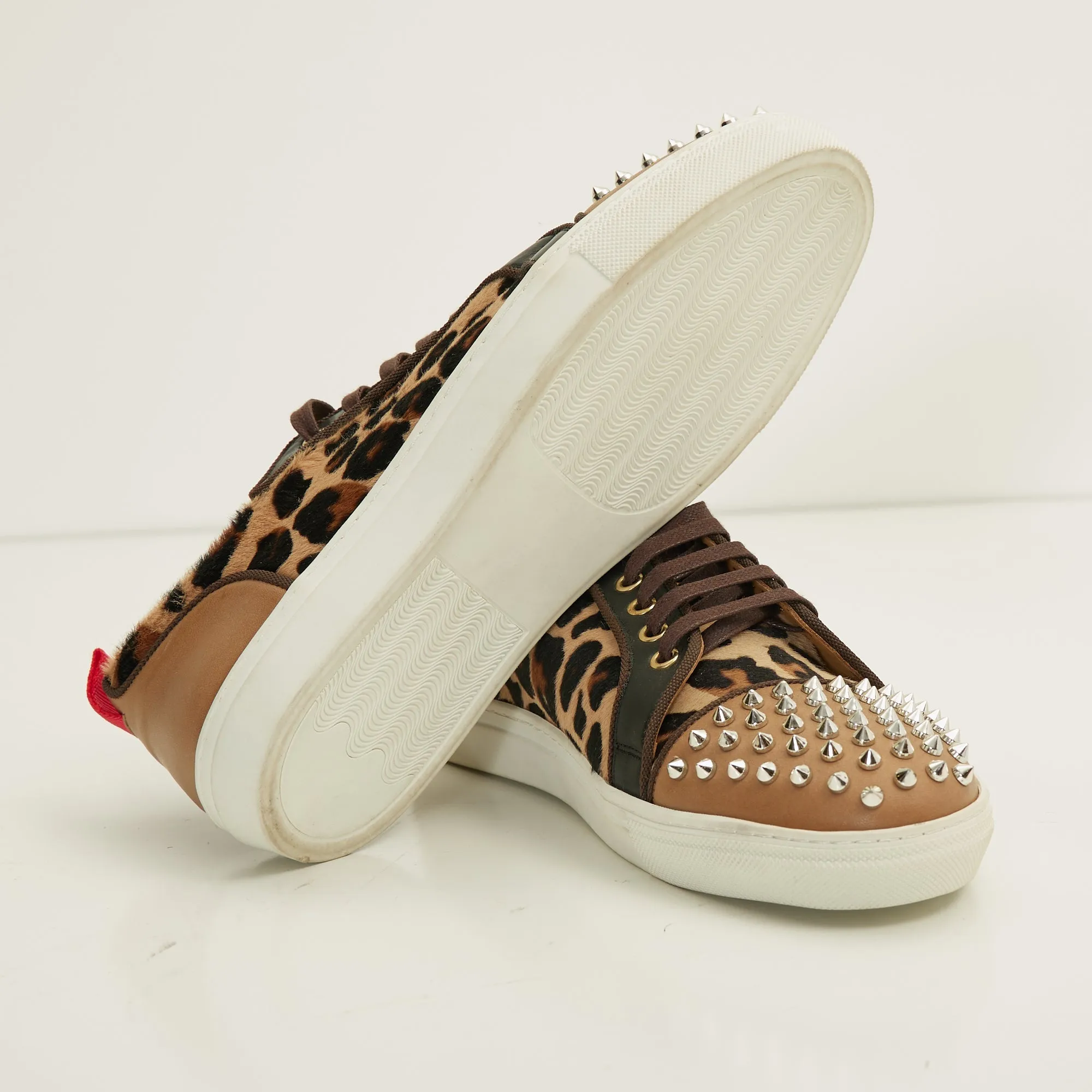 Punk Rocker Sneakers- Leopard