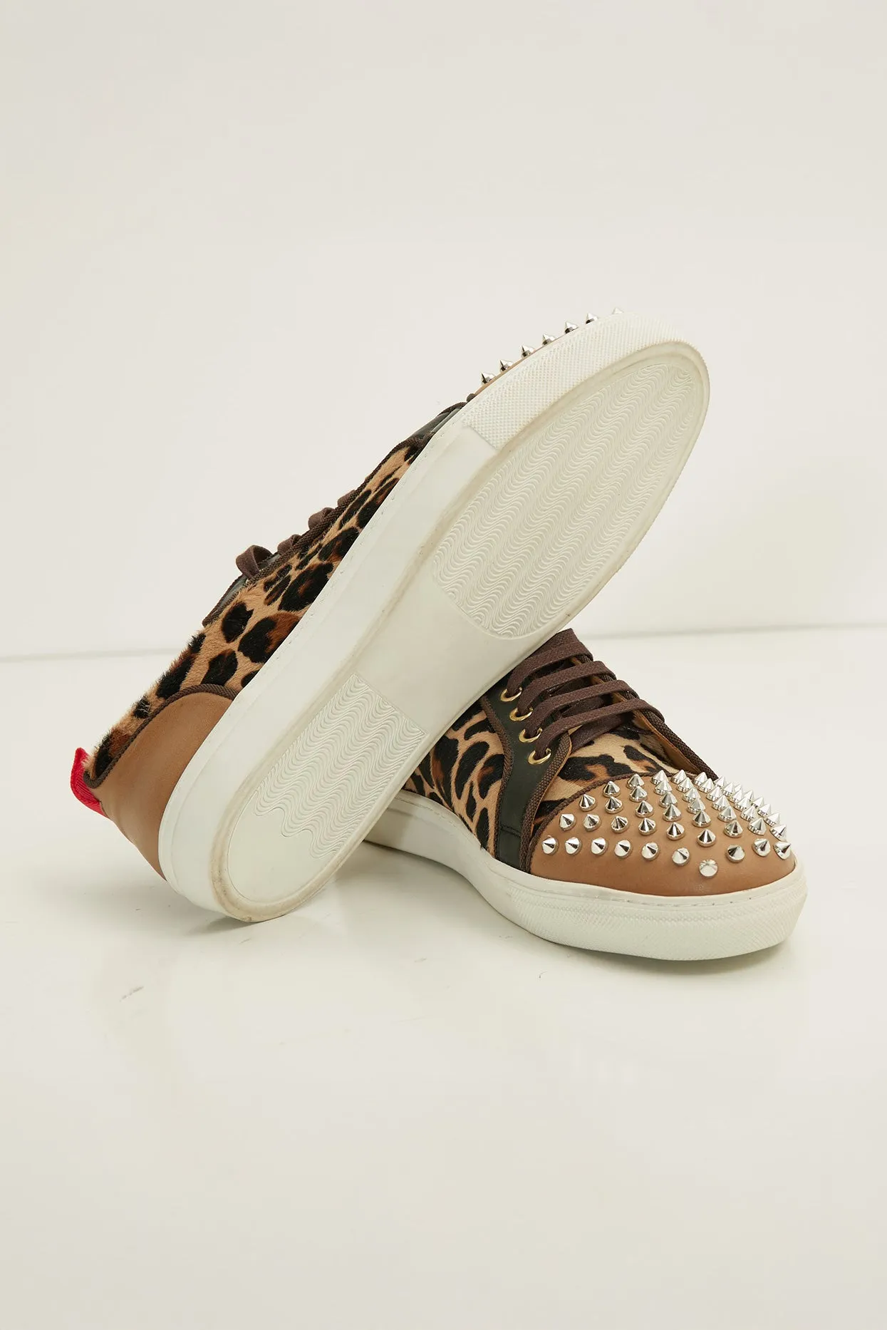 Punk Rocker Sneakers- Leopard