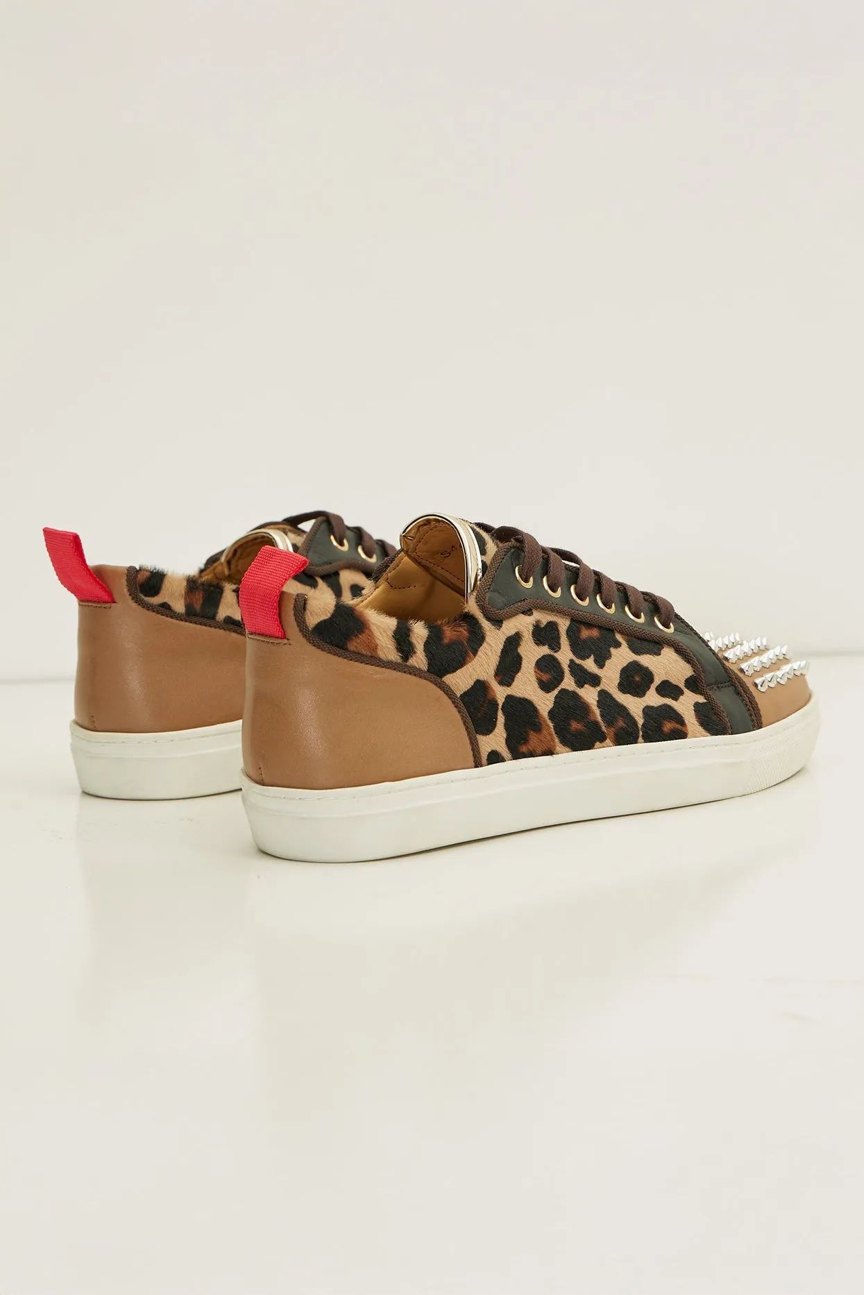 Punk Rocker Sneakers- Leopard