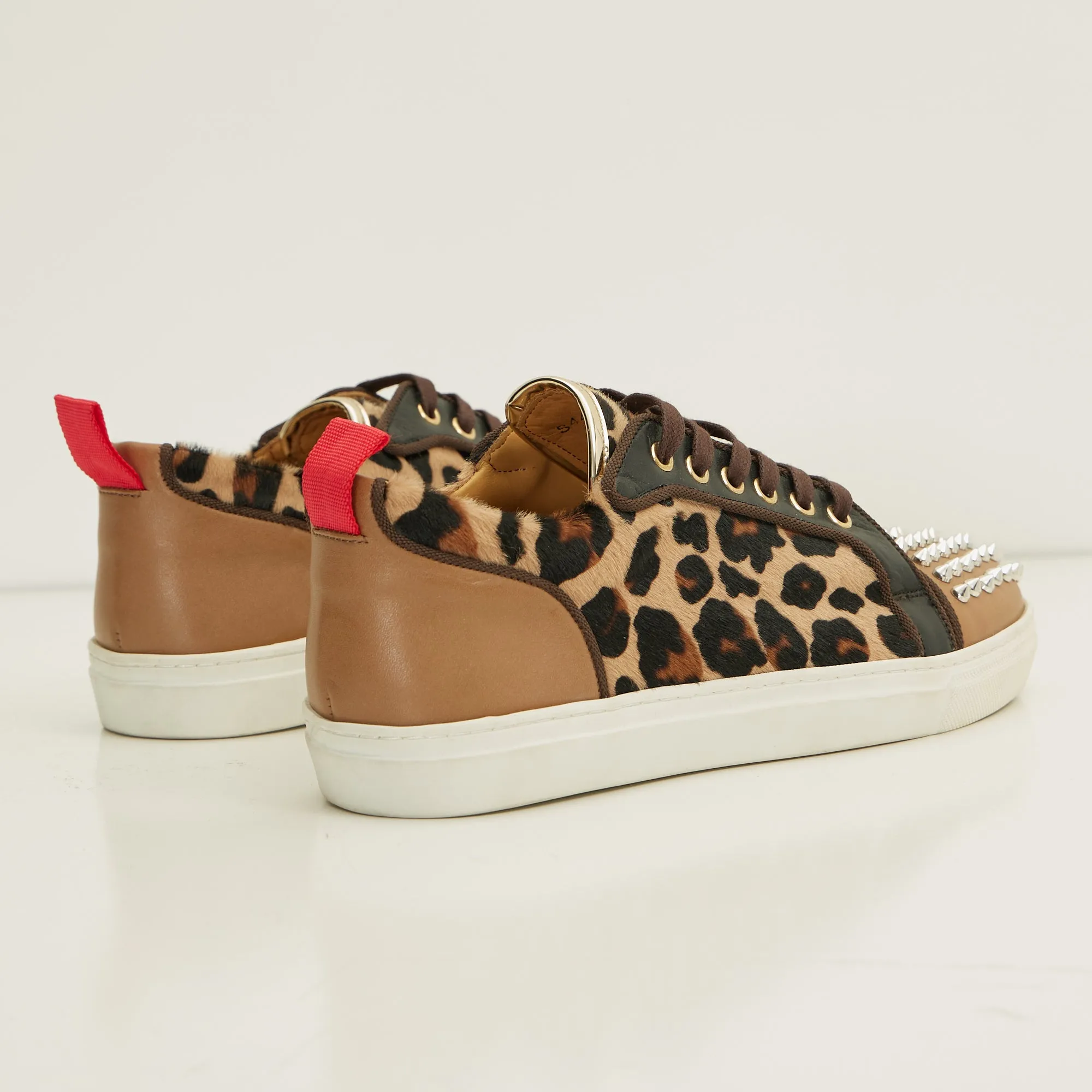 Punk Rocker Sneakers- Leopard