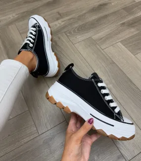 Refresh (SS25) Chunky Canvas Trainer 172477 - Negro (R19)
