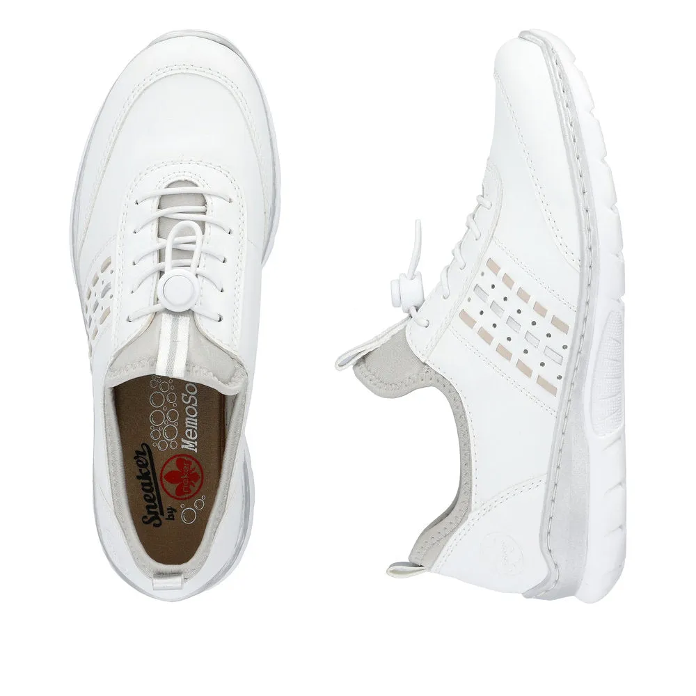 Rieker Ladies Bungee Lace Sporty Casual Shoe