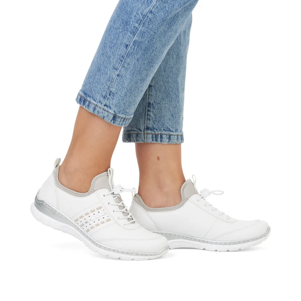 Rieker Ladies Bungee Lace Sporty Casual Shoe