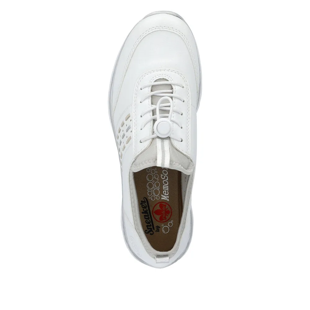 Rieker Ladies Bungee Lace Sporty Casual Shoe
