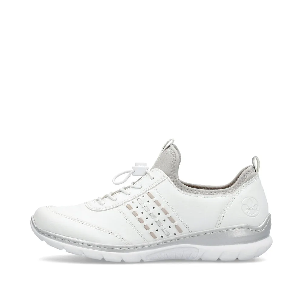 Rieker Ladies Bungee Lace Sporty Casual Shoe
