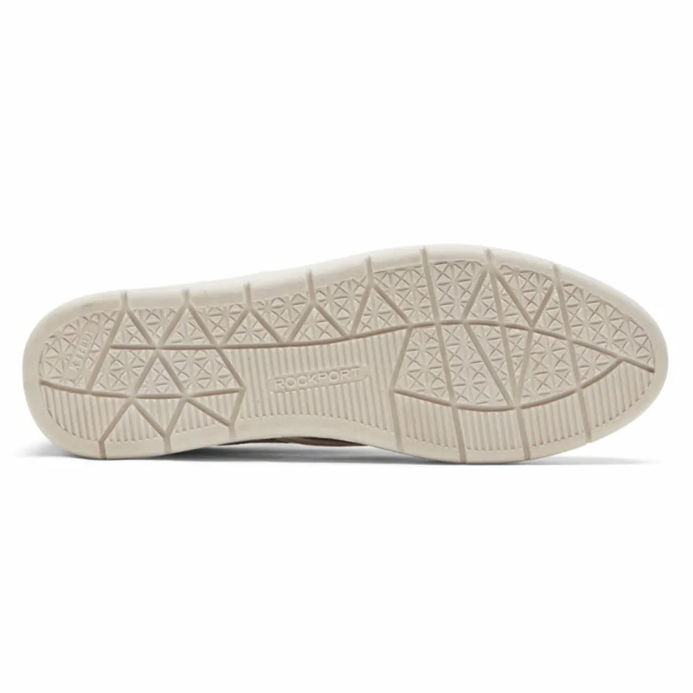 Rockport Women TRUFLEX NAVYA NAVYA RETRO SNEAK TAUPE TEXTILE/SYNTHETIC ECO