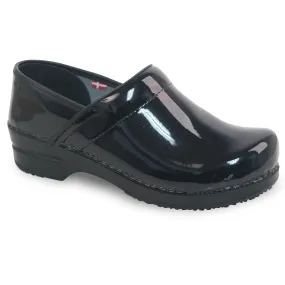 Sanita Sabel Women's Patent Leather Nursing Clog