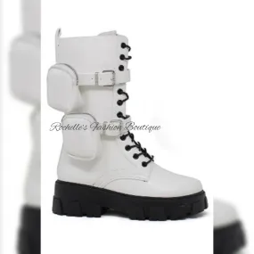 SANTY-80-YK -WHITE COMPAT BOOTS