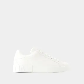 Sneakers - Dolce&Gabbana - Leather - White